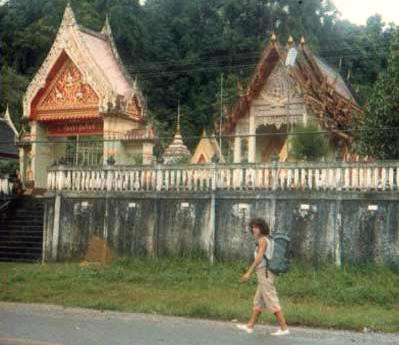 Buddhist Temple in Krabi area, Thailand